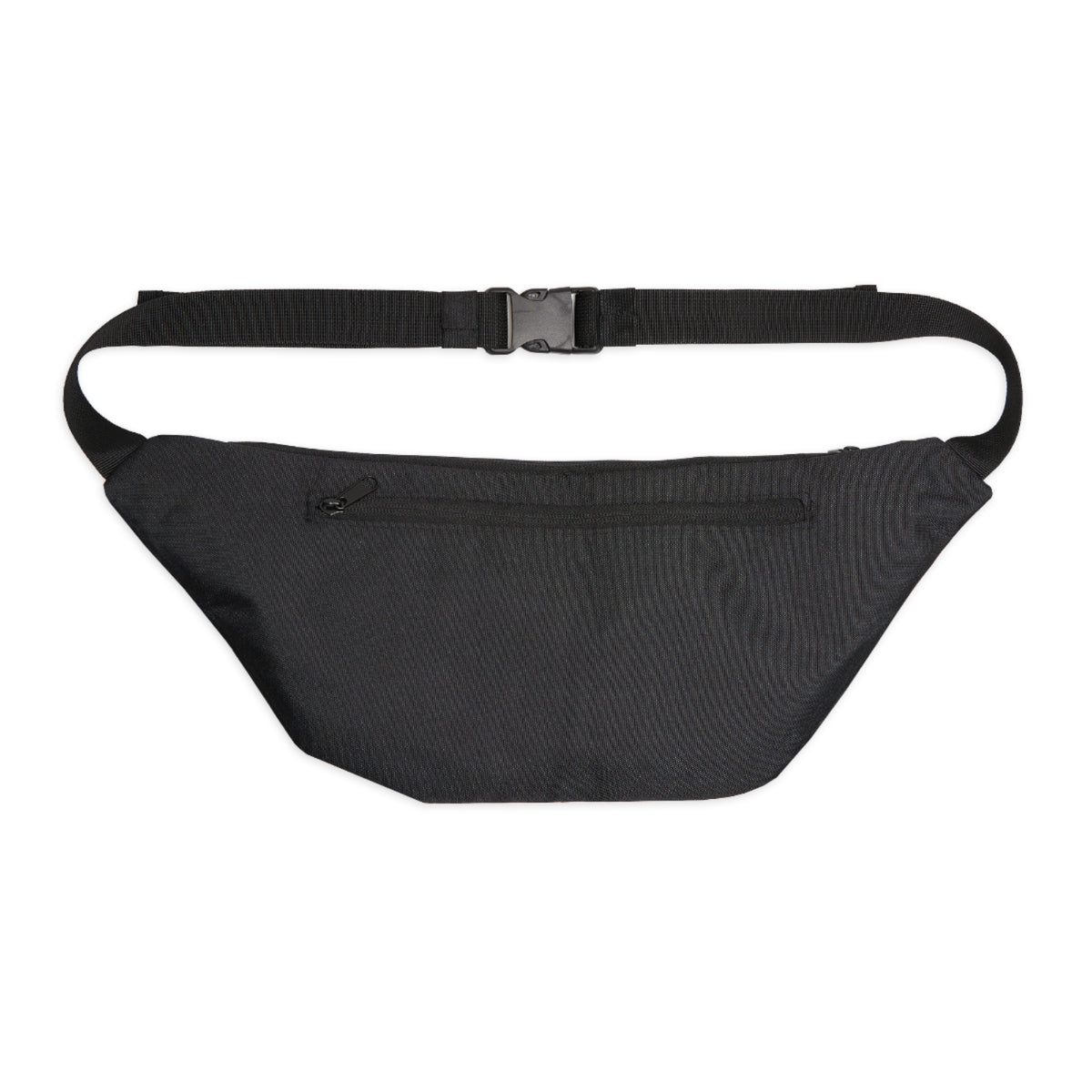Pink Monster Smile Fanny Pack — Neon Green Teeth Festival Waist Bag